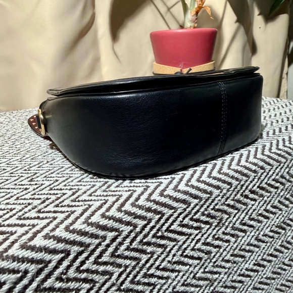 Coach Georgie Saddle Bag in Colorblock Signature Canvas & Rivets - 2021 - EUC - Picture 7 of 16